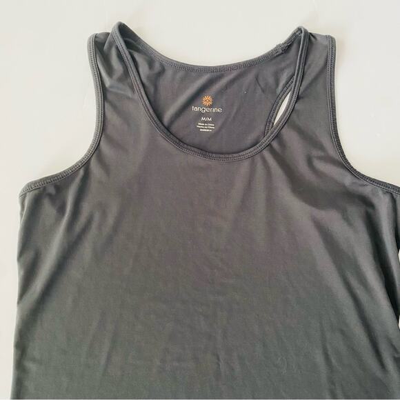 Tangerine | Racer Back Tunic Length Athleisure Tank GUC M - Picture 6 of 7